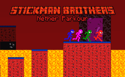 Çöp Adam Kardeşler Nether Parkur - Banner Görseli