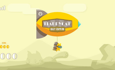 FlappyCat Çılgın Steampunk - Banner Görseli