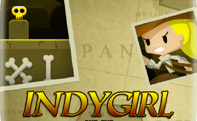 Indygirl ve Altın Kafatası - Banner Görseli