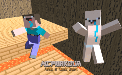 MCParkour Noob ve Noob Baby - Banner Görseli