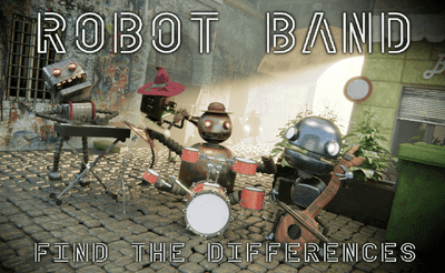 Robot Grubu - Farkları bulun - Banner Görseli