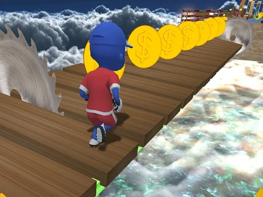 3D Çöp Adam Gökyüzü Macerası: Yer Çekimine Meydan Oku!