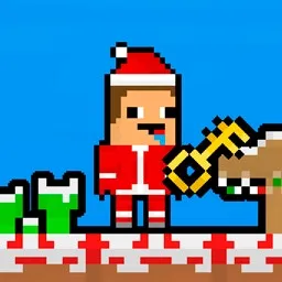 Acemi Noel Baba: Minecraft Macerası 🎅