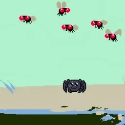 Ağ Atan Böcek Yakalama Şöleni!