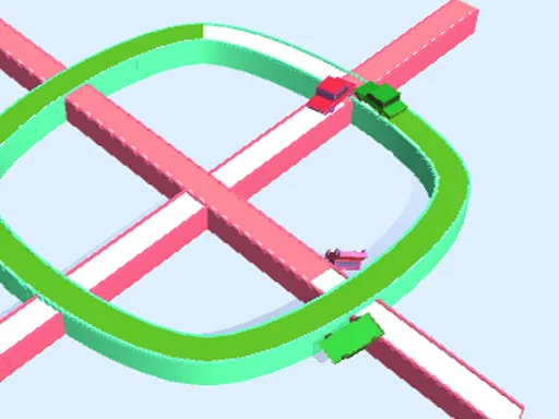 Araba Çarpışması: Renk Kaosu!