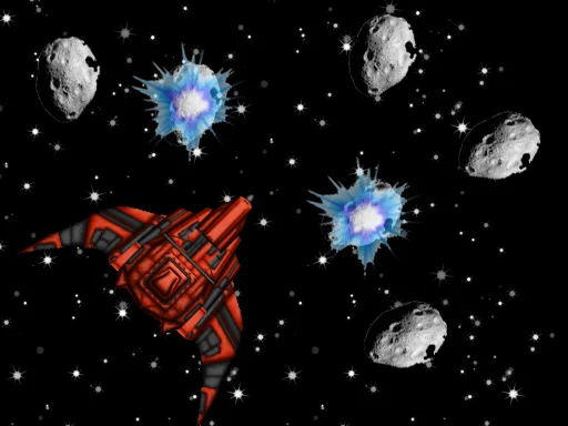 Asteroid Yağmuru: Uzay Macerası!