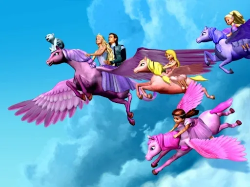 Barbie Sihirli Pegasus: Gökyüzünde Uçuşa Hazır Mısın