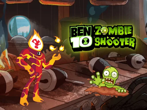 Ben 10 Zombi Katliamı: Uzaylı Gücüyle Zombileri Püskürt!