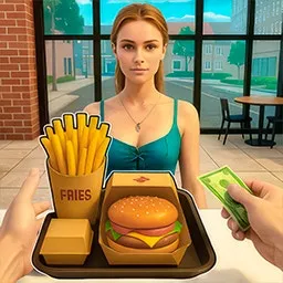 Burger İmparatorluğu Simülatörü 3D: Gurme Krallığına Hükmet!