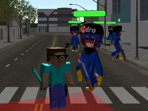 Craftsman Gangster Hırsızlık Otosu: Bloklu Vahşet!