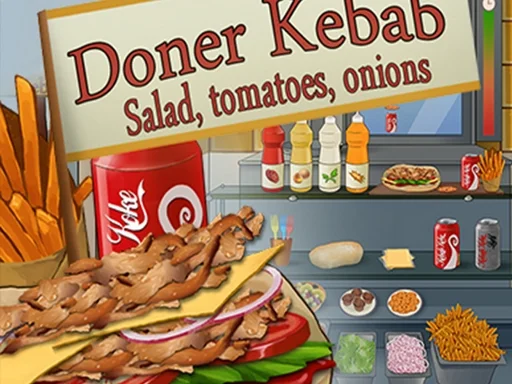 Döner Kebap: Salata Domates Soğan Şöleni!
