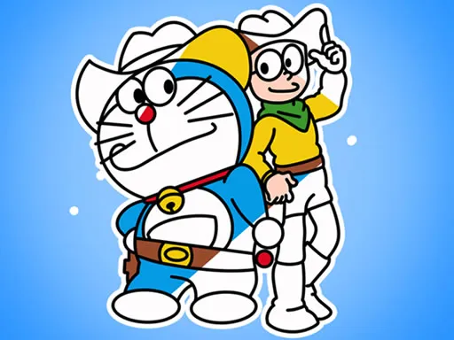 Doraemon Boyama Şöleni: Renkleri Coştur!