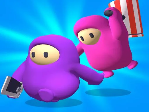 Fall Heroes: Eğlenceli Adamlar Koşusu!