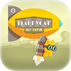 FlappyCat Çılgın Steampunk - Oyun Görseli