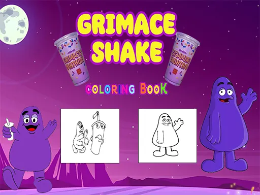 Grimace Shake Boyama Şöleni!