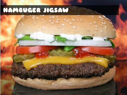 Hamburger Yapboz Şöleni! 🍔🧩