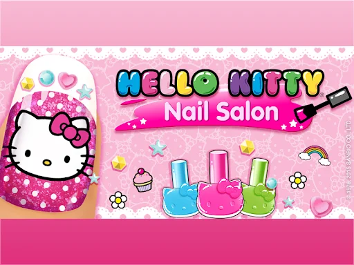 Hello Kitty Tırnak Salonu: Maniküre Hazır Ol!