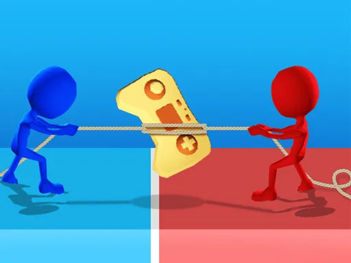 Kalabalık Halat Çekme: Arenanın Kralı Ol!