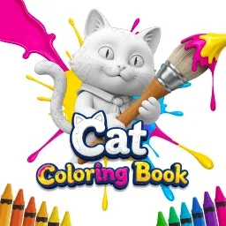 Kedi Boyama Kitabı: Ruhunu Renklendir!