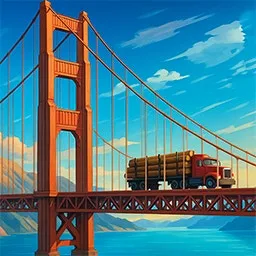 Köprü Manyağı 3D: İnşa Et ve Geç!