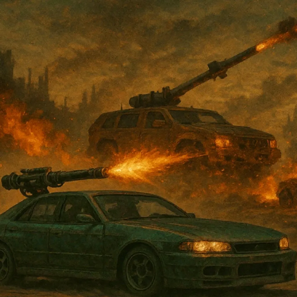 Metal Fırtına: Otomobil Kaosu!