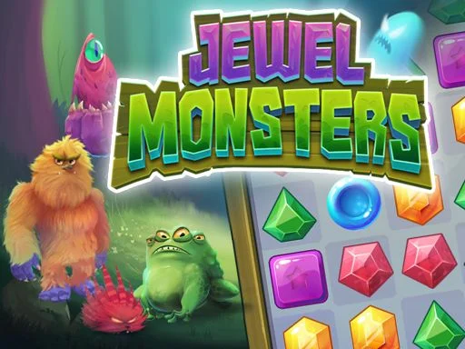 Mücevher Canavarları: Taşları Patlat, Canavarları Yakala! 💎👾