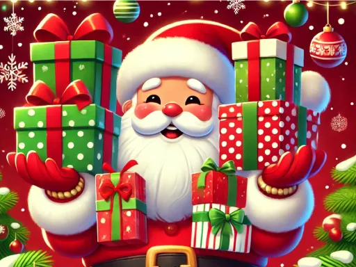 Noel Hediyesi Zıplaması: Hediye Peşinde Koş!