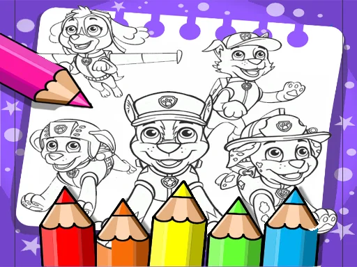 Paw Patrol Boyama Kitabı: Patili Rengarenk Macera!