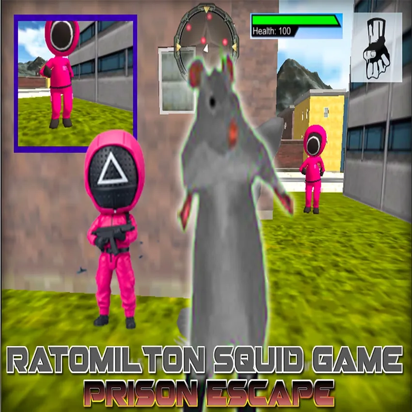 Ratomilton: Kalamar Oyunu Hapisten Kaçış! 🦑🏃‍♂️