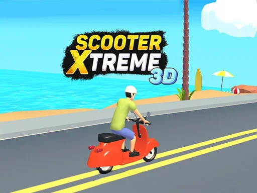 Scooter Manyaklığı 3D: Hava Atma Zamanı!