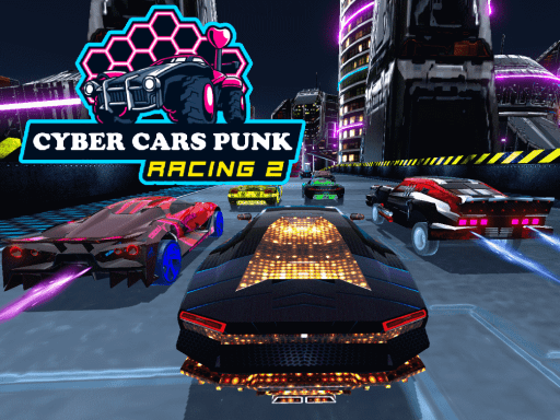 Siber Arabalar Punk Yarışı 2: Neon Hızında Drift!