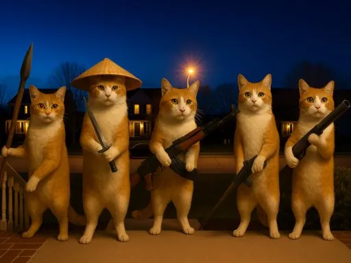 Silahlı Kedi Tıklama Evrimi: Miyav-Hapishane!