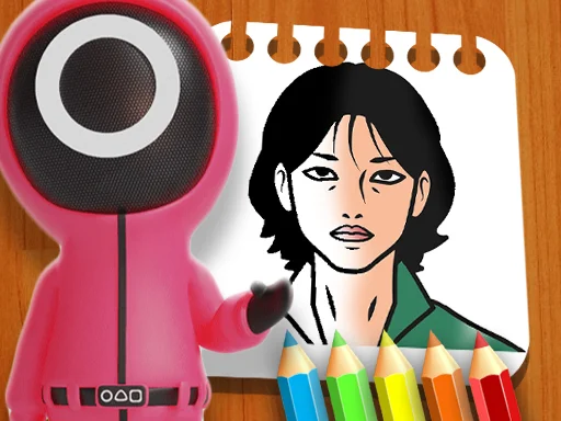 Squid Game Boyama Kitabı: Renklerin Arenası!