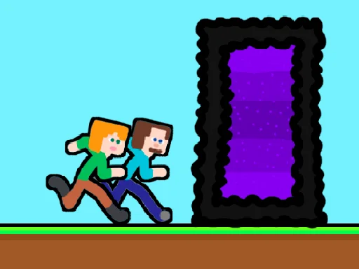 Steveman ve Alexwoman: Piksel Macerası