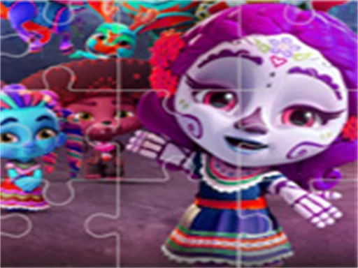 Süper Canavar Cadılar Bayramı Yapbozu: Zeka Şöleni!