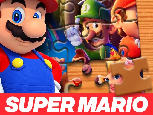 Süper Mario Yapboz Çılgınlığı! 🧩🔥