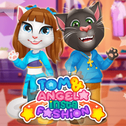 Tom ve Angela Instagram Modası - Oyun Görseli