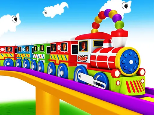 Tren Yarışı 3D: Raylarda Hız Tutkusu!