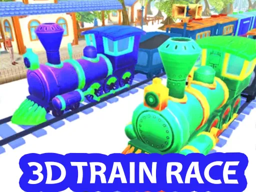 Tren Yarışı 3D: Raylarda Tozunu Attır!