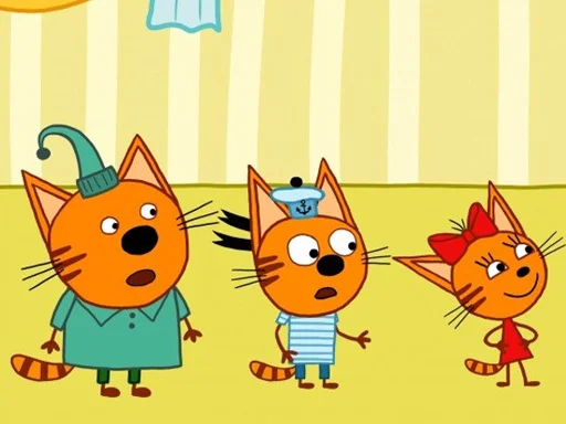 Üç Kedi Yapboz Şöleni: Miyavların En Tatlı Hali!