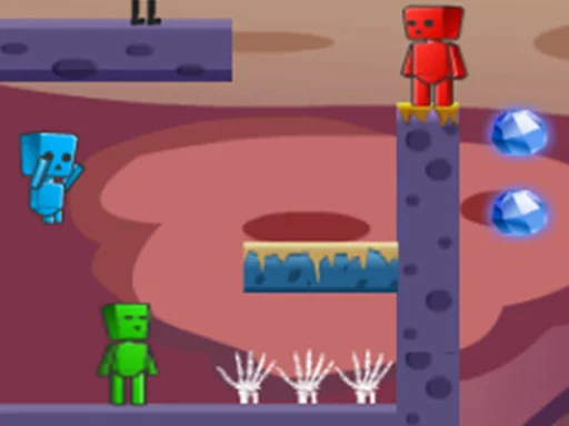 Zombi Diyarında Ateş ve Su 2: Alevli Macera!
