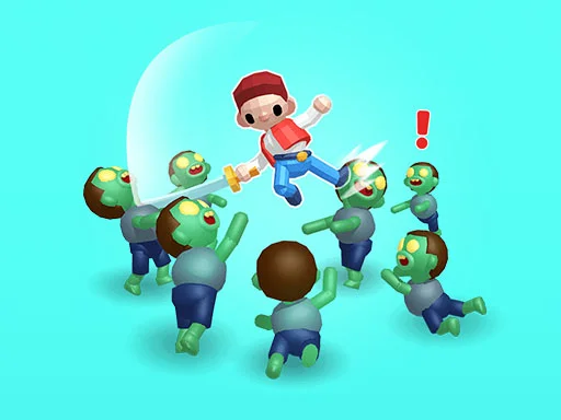 Zombi Katili Çizim Bulmacası: Zombileri Yok Et!